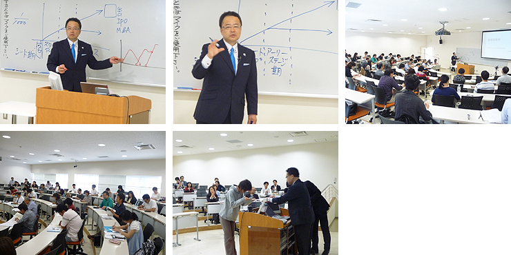 ベンチャービジネス講座「やさしい経営学」 事業創造大学院大学 事業創造研究科 事業創造専攻 宮脇敏哉 教授/講座の様子