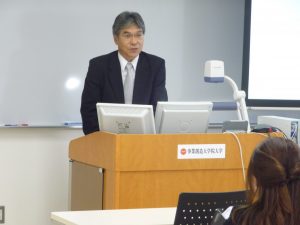 体験授業 「ベンチャー企業の資金調達」 ～アントレプレナーシップ論を担当する宇田教授による講義～（2013.8.3 開催）