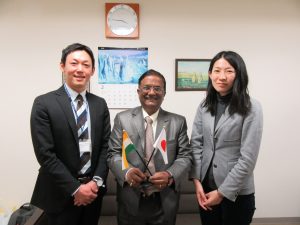 インド／ティラク・マハラシュトラ大学　アトレー教授が事業創造大学院大学を訪問