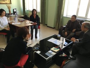モンゴル財務経済大学を訪問