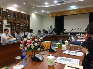 ミャンマー　ヤンゴン工科大学を訪問