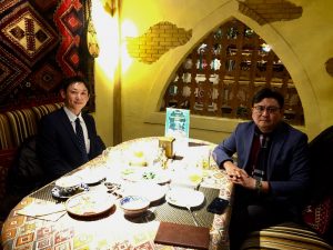 カザフスタン共和国 外務省 Batyrkhan Kurmanseit 特使と国際交流に関する意見交換を実施