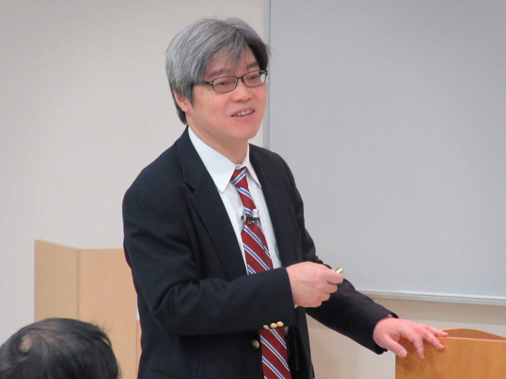 東京大学工学系研究科教授 坂田一郎 客員教授による特別講義『学術ビックデータを用いた知識の構造化と未来の予測 -機械学習によるアプローチ-』開催報告